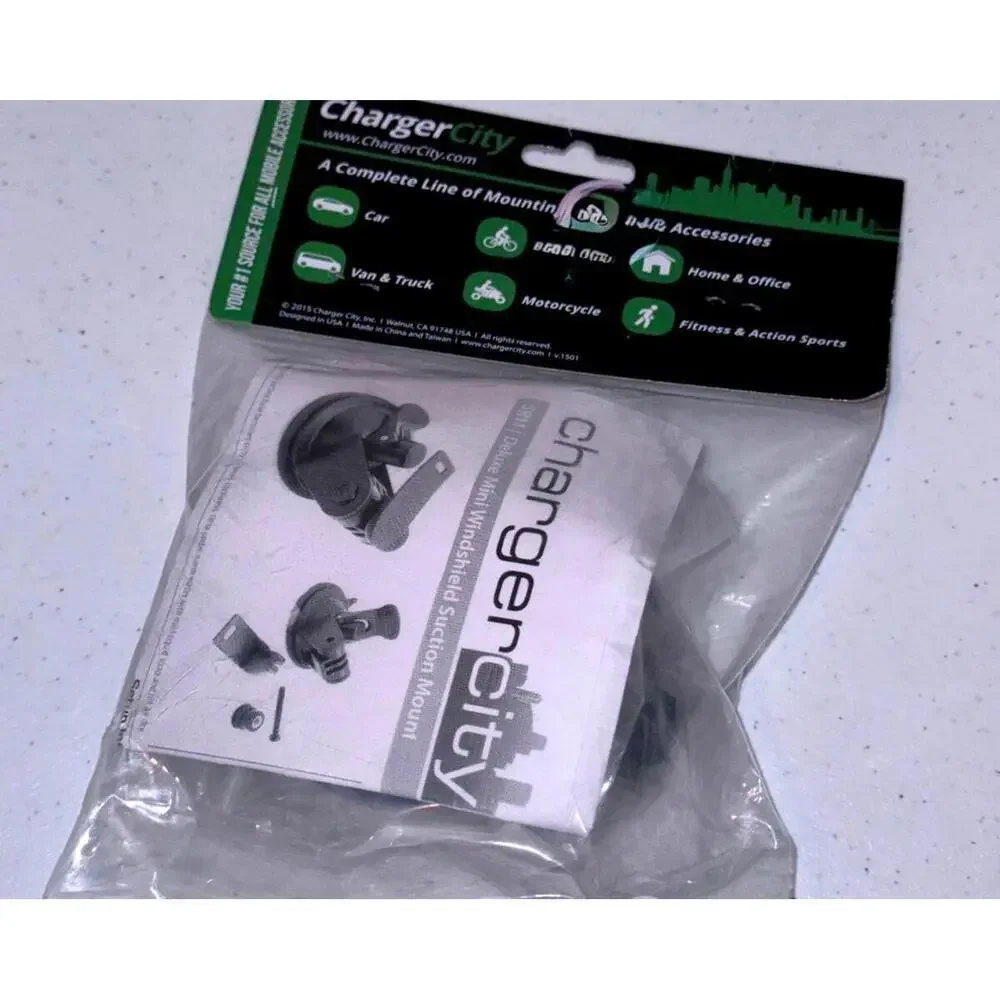 ChargerCity Car Truck Windshield Dashboard Suction Cup Mount Holder